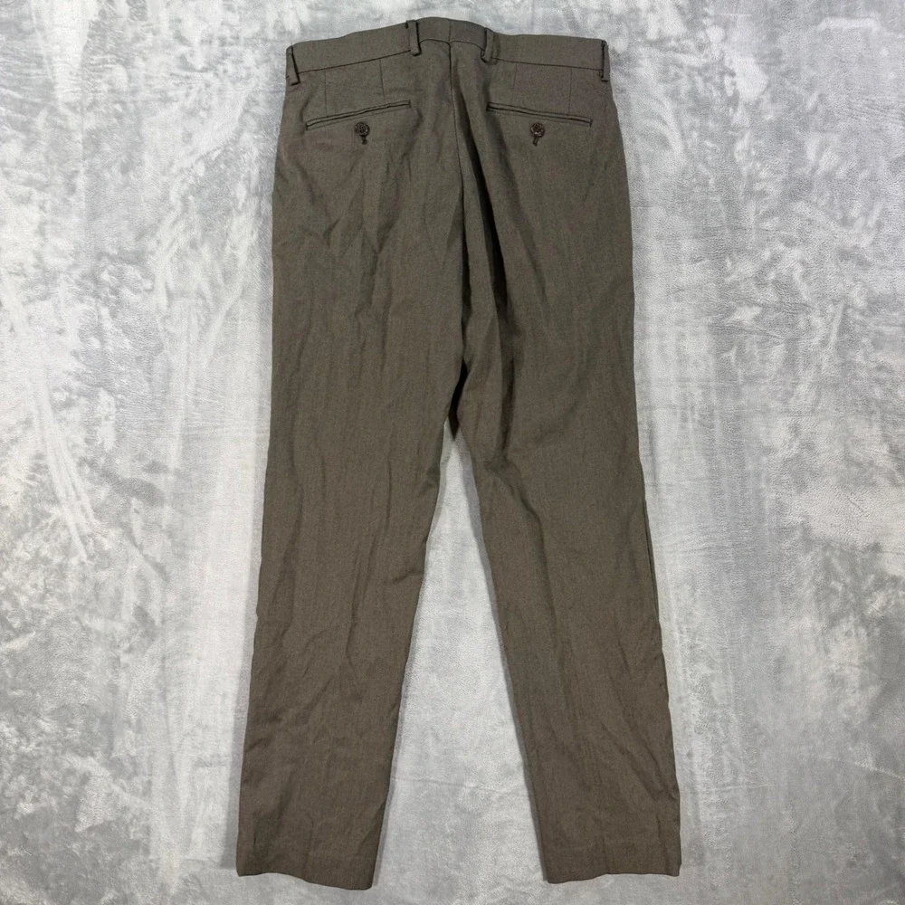 Lauren Ralph Lauren Slim Dress Pants Men's Size 31x32 Brown Heathered